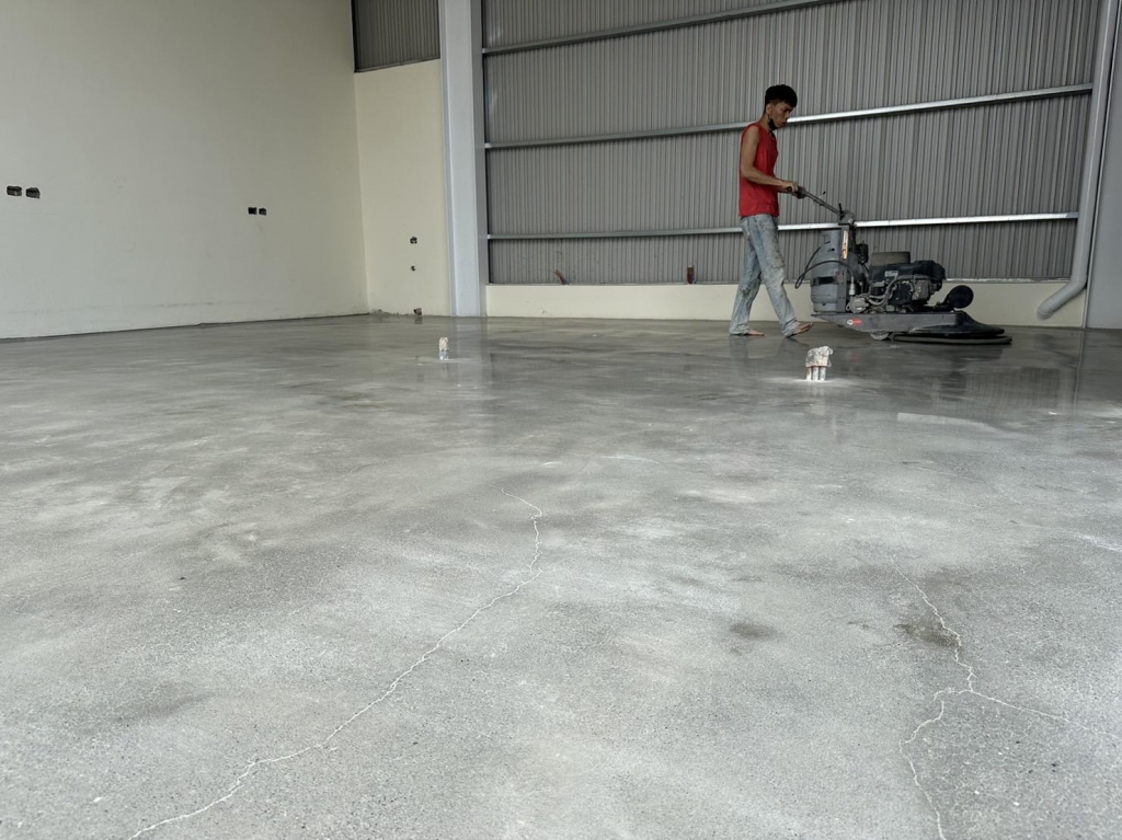 硬化地坪施工流程